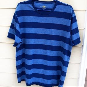 Club‎ Room . Blue/light blue men’s shirt Sz XL